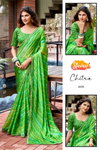 Chitra By Stavan Chiffon Embroidery Work Saree